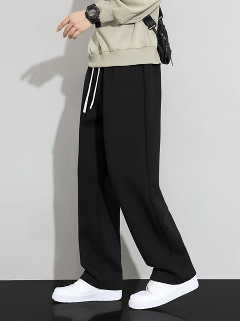 GLALUZY Men Solid Black Track Pants - Image 8