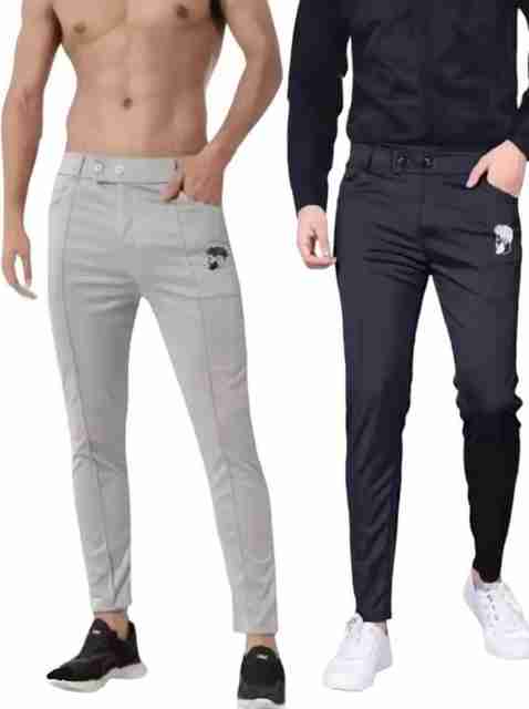 Arihant Shope Men's Solid Black Track Pants (Pack of 2) - Image 5