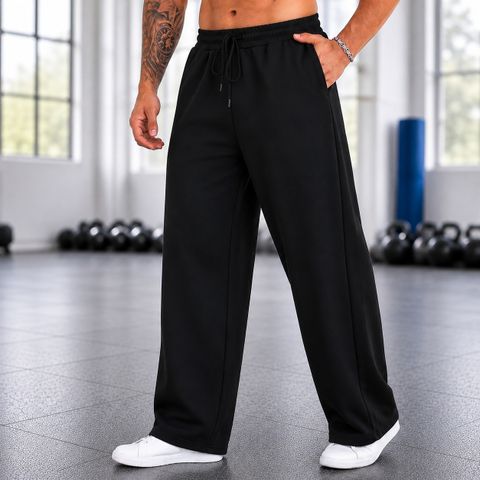 Yobdel Men Solid Black Track Pants - Image 7