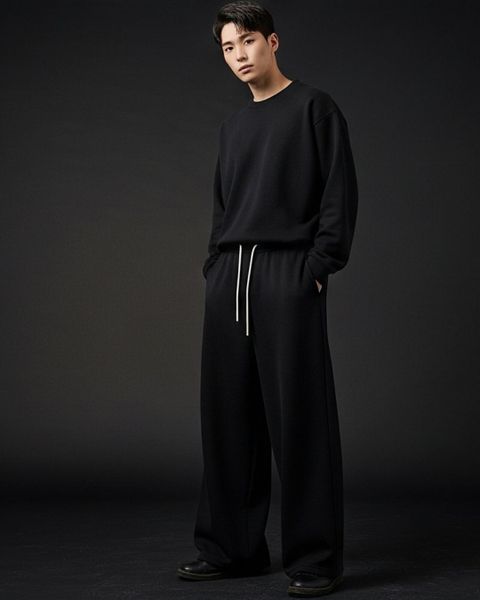 Cloth N Code Men Solid Black Track Pants - Image 8