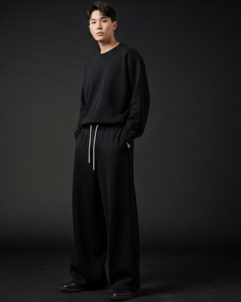 Cloth N Code Men Solid Black Track Pants - Image 7