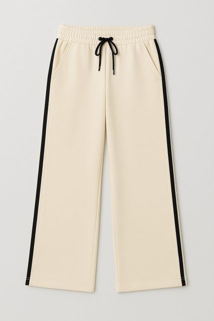 KEESUN Men Striped Beige Track Pants - Image 8