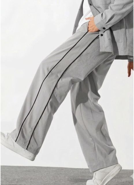 Blacktail Pack of 2 Men Striped Multicolor Track Pants - Image 6
