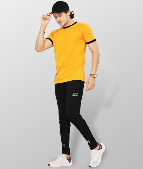 VeBNoR Men Solid Black Track Pants - Image 8