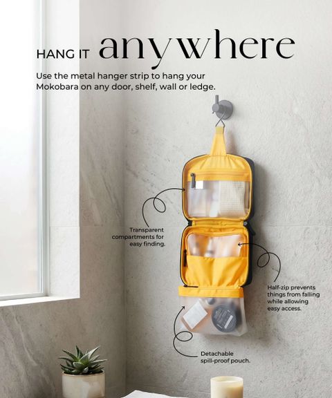 Mokobara The Hanging Toiletry Bag Crypto - Price in India