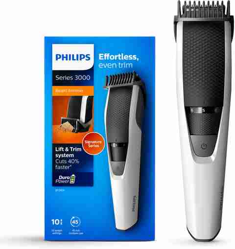 Philips BT3101/15 Trimmer, 10 Length Settings, White - Image 5