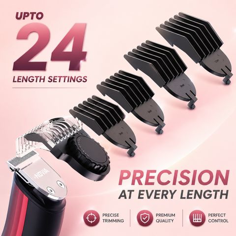 NOVA NHT 1132 Trimmer, 150 Min Runtime, 24 Length Settings, Black - Image 6