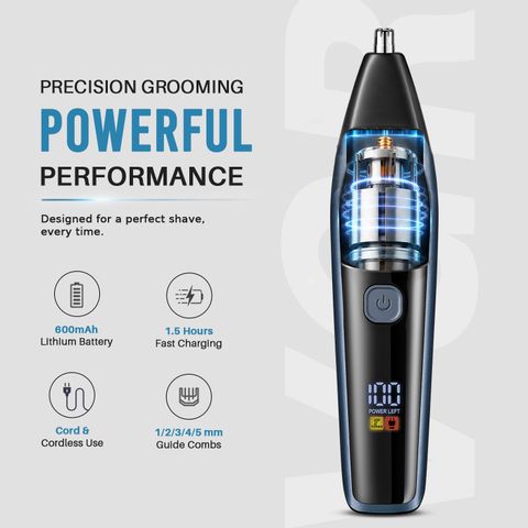 VGR VL-366 3-in-1 Grooming Kit, Blue - Image 8