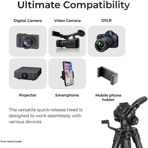 DIGITEK DTR 550 LW Tripod (Black, Supports Up to 5000 g) - Image 8