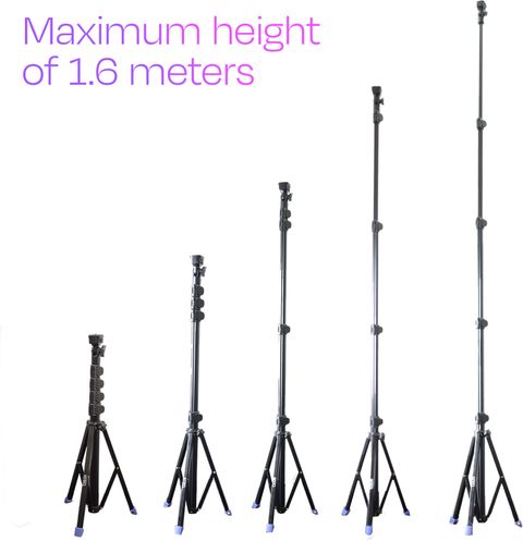 Kreo STAYble 1.6m Tripod Kit, Black, 3kg Capacity - Image 6