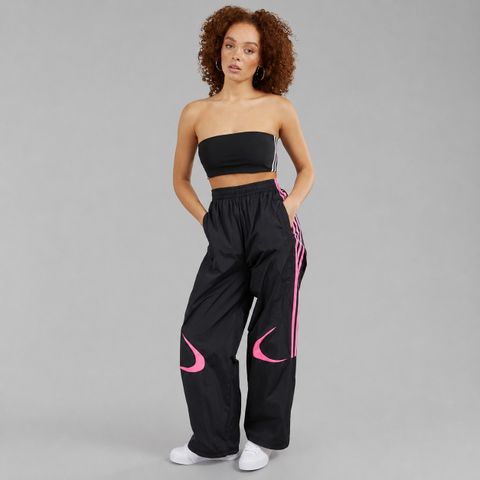 LEXREX Women Loose Fit Black Cotton Blend Trousers - Image 5