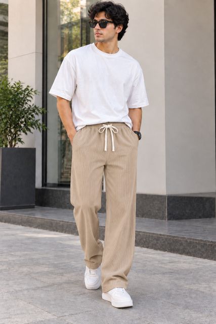 METRONAUT Relaxed Men Multicolor Cotton Blend Trousers - Image 8