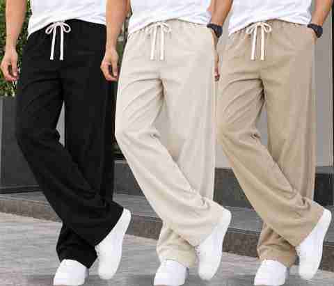 METRONAUT Relaxed Men Multicolor Cotton Blend Trousers - Image 5