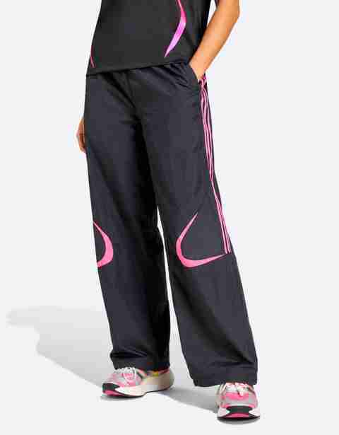 LEXREX Women Loose Fit Black Cotton Blend Trousers - Image 2
