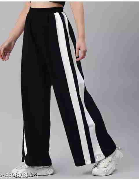 GREEN-SHADE Women Regular Fit Black Polyester Trousers - Image 5