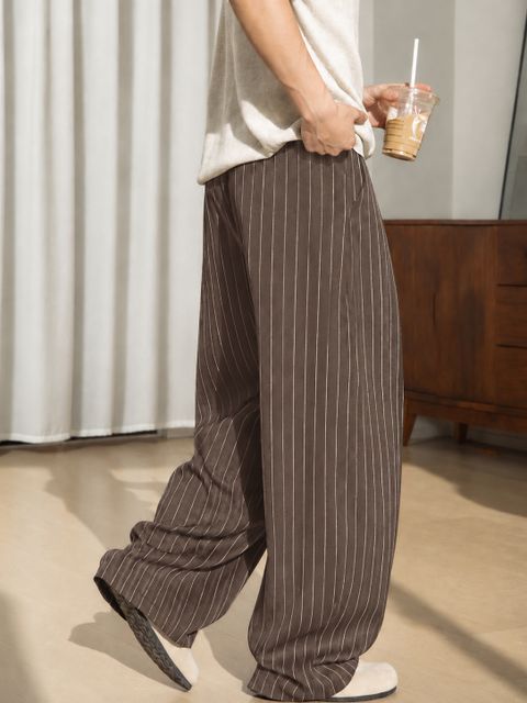 KOTTY Men Regular Fit Brown Viscose Rayon Trousers - Image 4