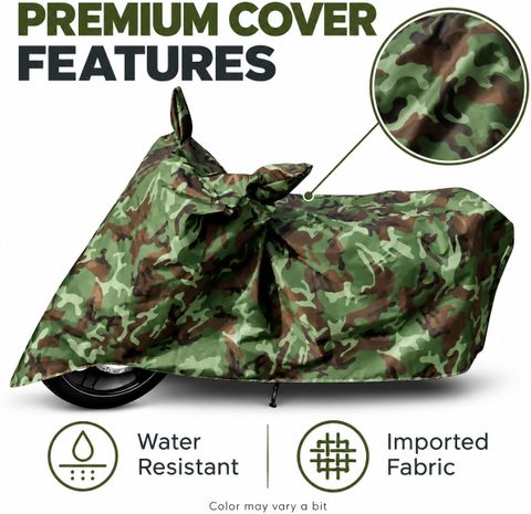 Voddmars Two Wheeler Cover for TVS XL 100 Comfort, Multicolor - Image 4