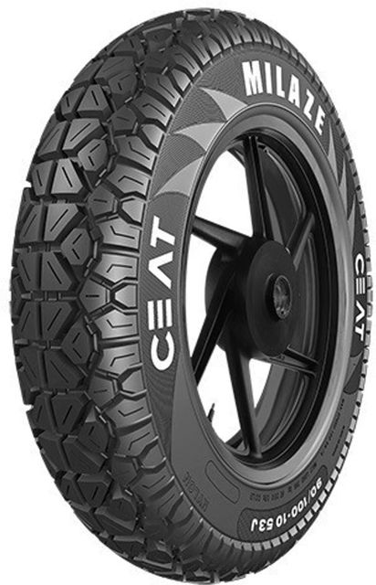 CEAT Milaze 90/100-10 X5 TL Two Wheeler Tyre - Image 4