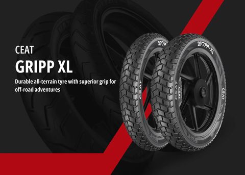 CEAT 90/90-19 GRIPP XL F TT 52P 90/90-19 Front Two Wheeler Tyre (Dual Sport, Offroad Knobbies, Racing Slicks, Street, Tube) - Image 3