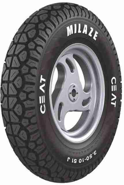 CEAT 90/100-10 Milaze Tubeless Tyre - Image 2