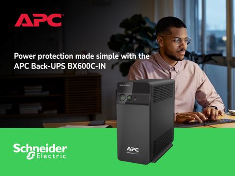 APC BX600C-IN Back-UPS 600VA UPS - Image 3