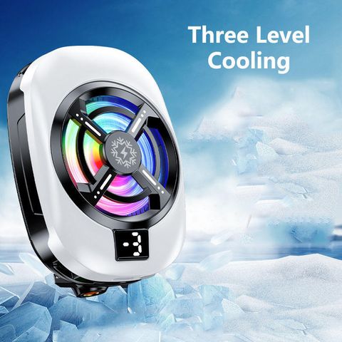 Flipkart SmartBuy Mobile Phone Radiator Portable Gaming Cooler Ice Cooling Fan Back Clip RGB Light TL16 RGB USB Cooling Fan USB Fan (Black) - Image 8