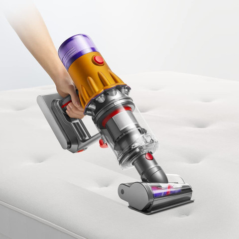 Dyson V12 Detect Slim Cordless Vacuum Cleaner LCD Screen and 3