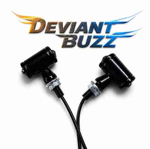 Deviant Buzz LED Indicator Light for Bike (Blue, Orange) - Image 5