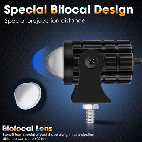 automunk Universal LED Fog Light for Bike and Car - Image 7