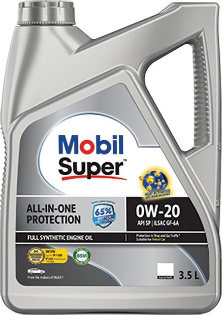 Mobil Super 3000 0W-20 3L 合成油 MOBIL Super 3000 0W-20 Synthetic Full-Synthetic Engine Oil Price