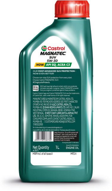 Castrol MAGNATEC SUV 5W-30 Full-Synthetic Engine Oil 1L - Image 4