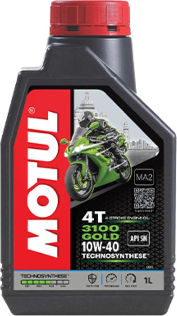 MOTUL 3100 4T Gold 10W-40 1 LTR Synthetic Blend Engine Oil Price