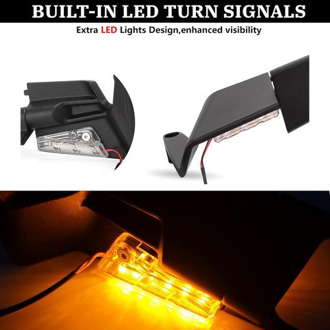 LOVMOTO Manual Blind Spot Mirror For Universal For Bike Universal For Bike (Center) - Image 8