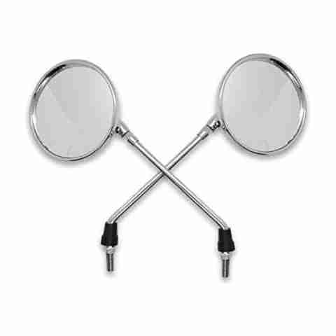 anmol enterprises Manual Dual Mirror For Royal Enfield Classic 500, Classic 350 (Left, Right) - Image 5