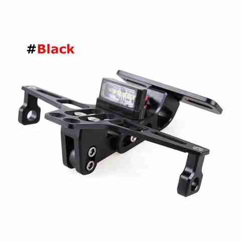 SORAX CNC Adjustable LED Tail Tidy with Number Plate Holder - Image 5