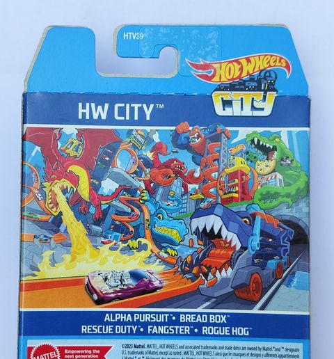HOT WHEELS CAR 2024 HW CITY PACK OF 5 - CAR 2024 HW CITY PACK OF 5