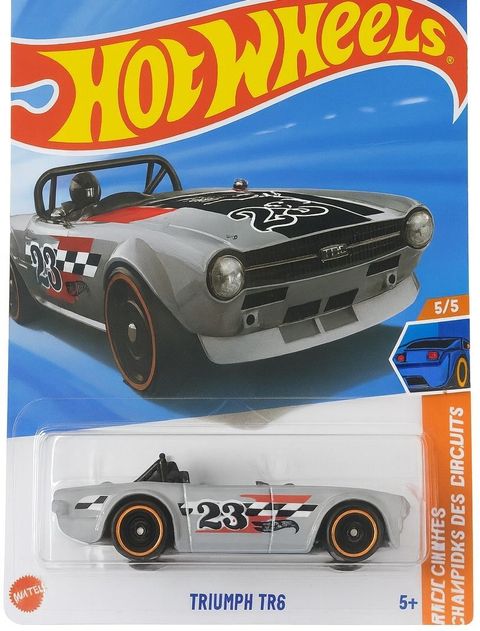 HOT WHEELS PCASE TRIUMPH TR6 DIE CAST TOY CAR 2025 - PCASE TRIUMPH
