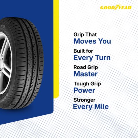 Goodyear DP-M1 165/70 R14 81S Tubeless Car Tyre 4 Wheeler Tyre