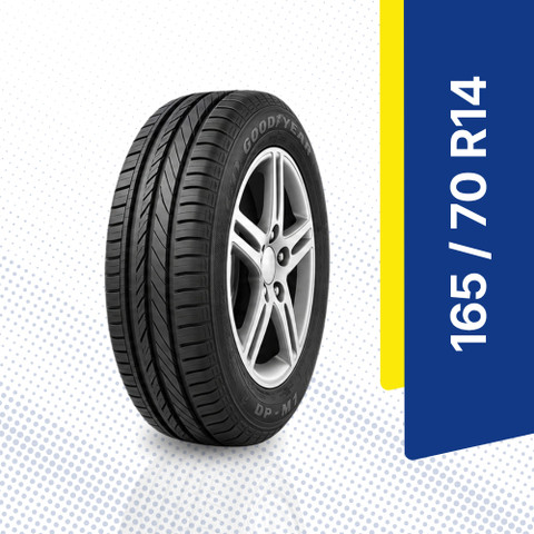 GOOD YEAR 165/70R14 81S 4本 N.130 Goodyear DP-M1 165/70 R14 81S Tubeless Car Tyre 4 Wheeler Tyre