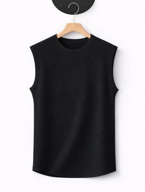 VISEWISH Pack of 2 Casual Textured Muscle Summer Vest - Image 6