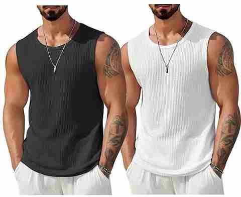 QUTUN Pack of 2 Men Vest - Image 5