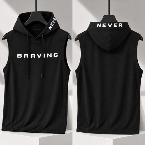 ChaseOverIN Pack of 2 Men Printed Hooded Neck Polycotton T-Shirts - Image 3