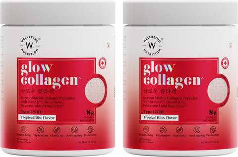 wellbeing nutrition glow collagen with glutathione | Marine Collagen Supplements for Women & Men Price in India - Buy Wellbeing Nutrition Glow Collagen with Glutathione concern-thinning-hair Deep Cellular Hydration Hyaluronic You want to try Size:5 mL