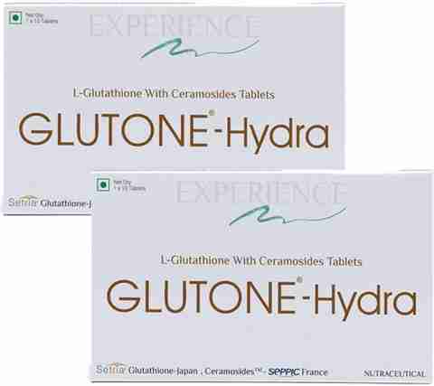 glutathione ebay Glutone -Hydra | Setria & Ceramosides Tablets for Dry&Glowing Hydrated Skin Price in India - Buy Glutone -Hydra Eyes Packaging:125 mL White Bottle ghk cu cjc 1295