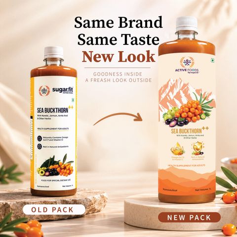 Sugar.fit Sea Buckthorn Juice + 13 Herbs, 1L - Image 5