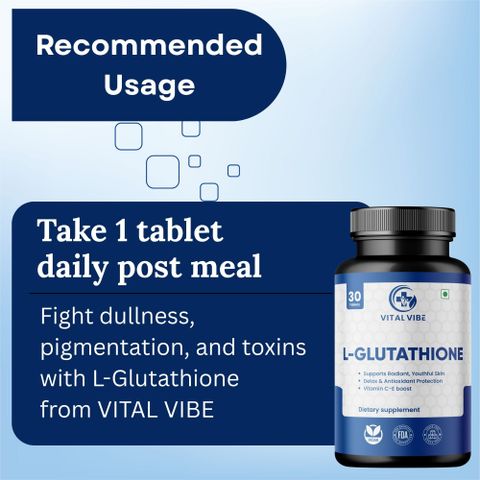 best l-glutathione for skin whitening VITAL VIBE Glutathione Glow Tablets | With Vitamin C & Grape Seed | Brightening Price in India - Buy VITAL VIBE Glutathione Skin Glow Tablets I'm stuck in the