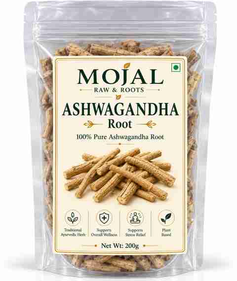 MOJAL Ashwagandha Root Whole 100% Pure Withania Somnifera (200 g) - Image 5