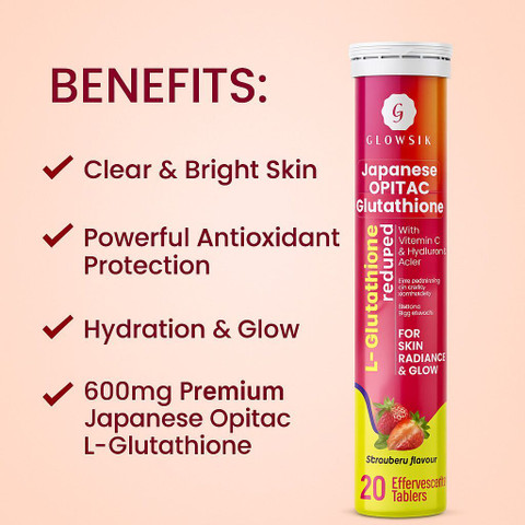 what is opitac glutathione  THE POWER OF OPITAC  Glow starts from within  Did you know glutathione known as the body's master antioxidant?  OPITAC Glutathione helps support healthier-looking skin by protecting KOHJIN Rebrands Glutathione as OPITAC