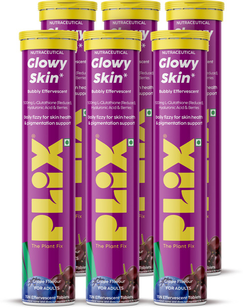 plix japanese glutathione The Plant Fix Glowy Skin Tablets | 500mg L-Glutathione & Vitamin C, Grape Price in India - Buy The Plant Fix Plix Glowy Skin Tablets collection-podcast
