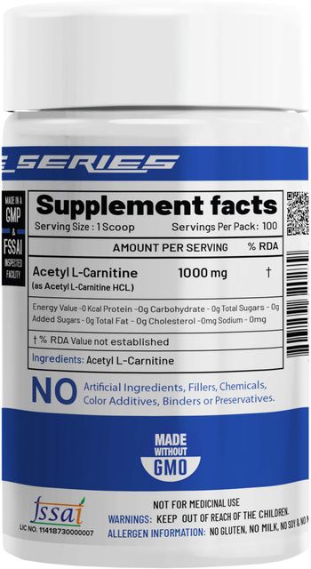 NutriJa ACETYL L-CARNITINE Price in India